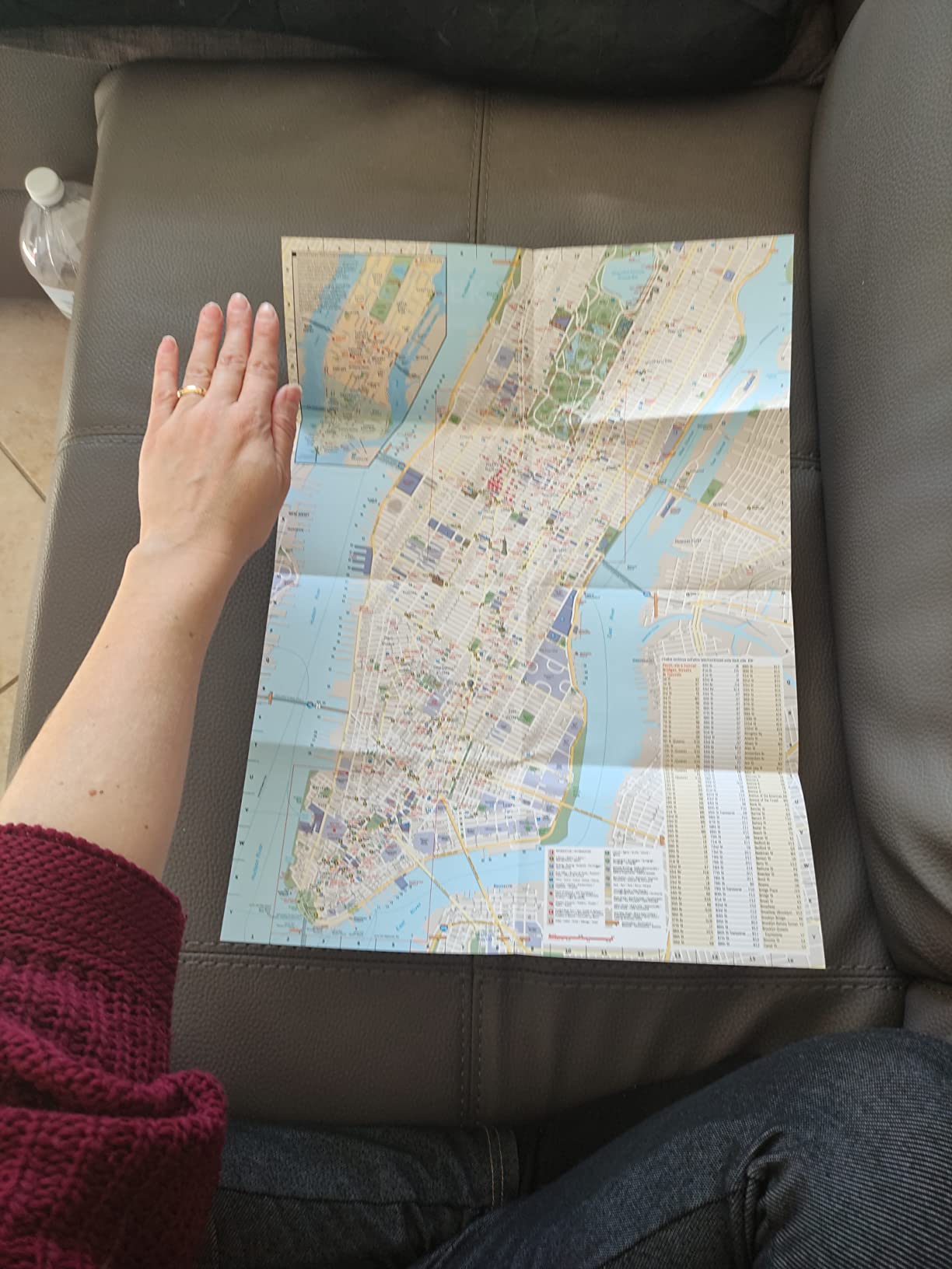 National Geographic Le Guide Traveler New York guida turistica con mappa