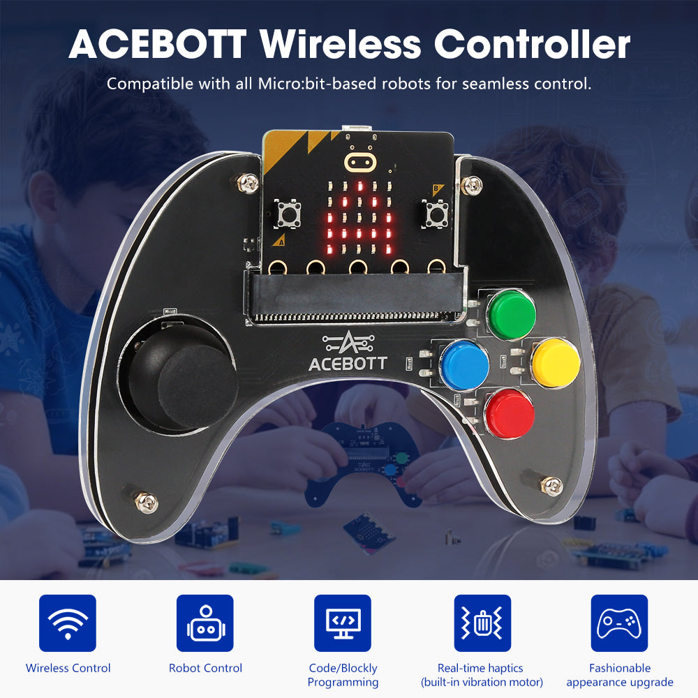 ACEBOTT Expansion Pack Series QD026 controller wireless per micro:bit