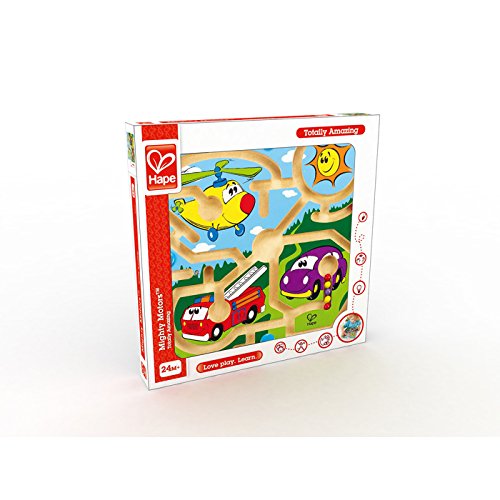 Hape Puzzle Motori Potenti E1703 labirinto magnetico in legno