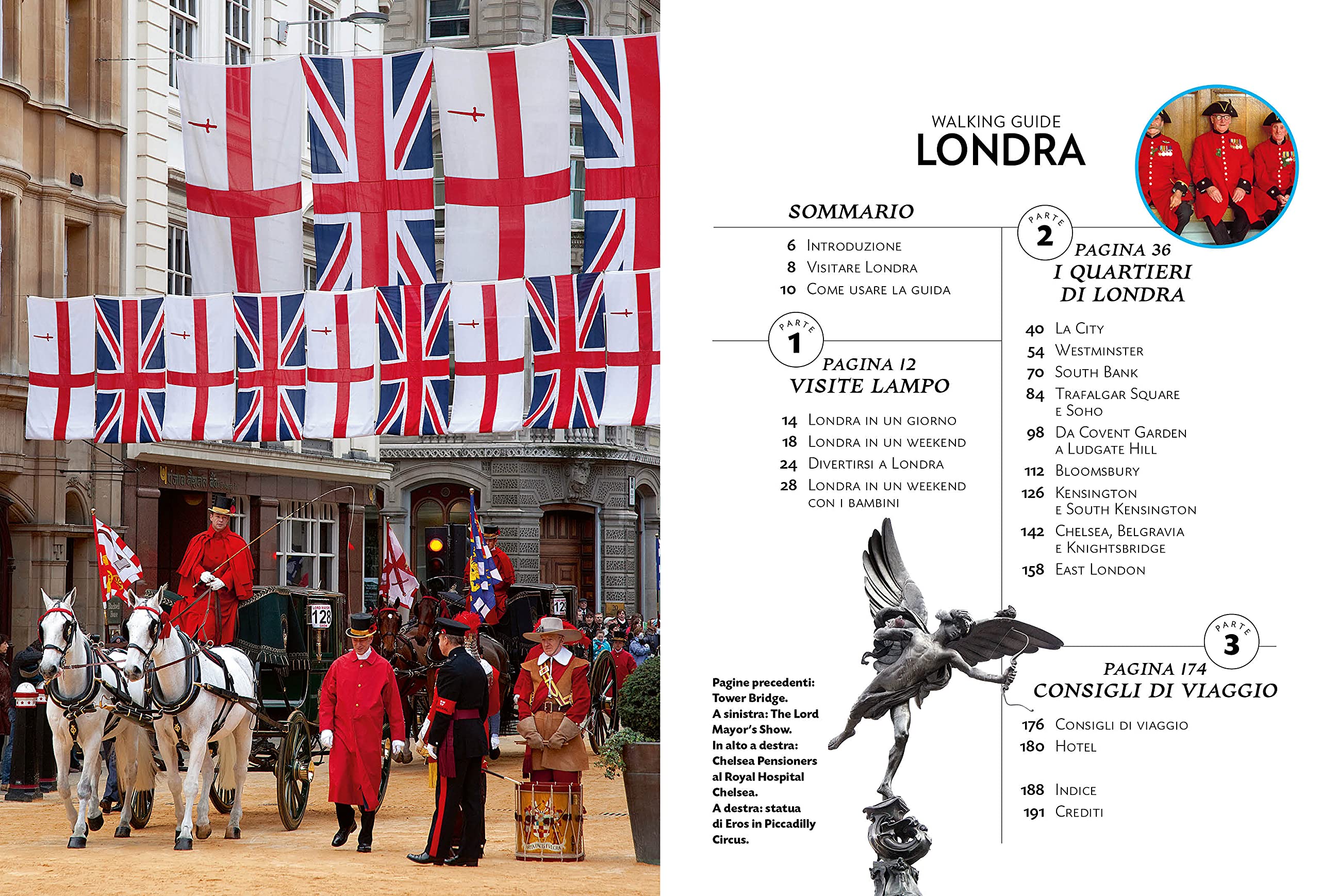 National Geographic Traveler Londra guida a piedi con mappa