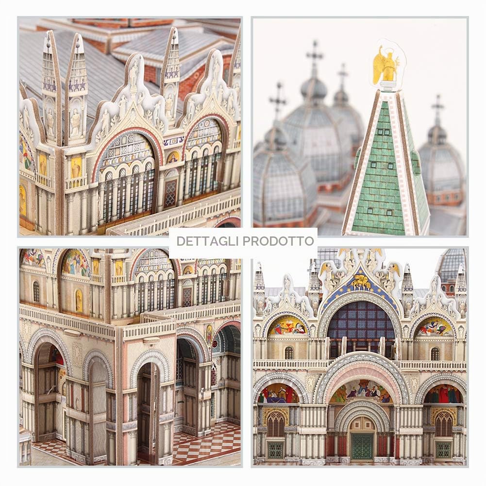 National Geographic Kids – Giochi e puzzle Piazza di San Marco puzzle 3D 107 pezzi