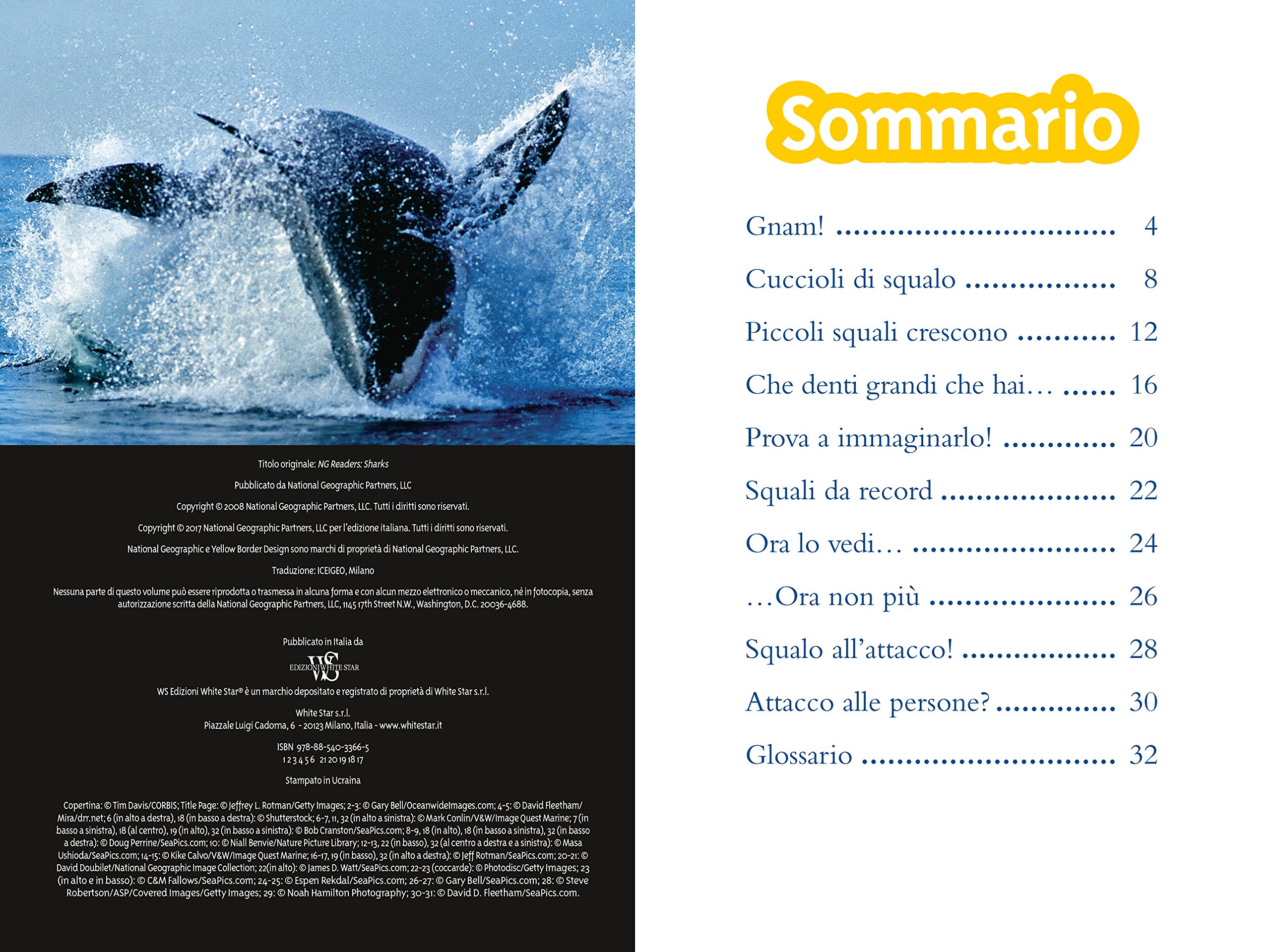 National Geographic Kids – Libri Squali. Livello 3 libro a colori