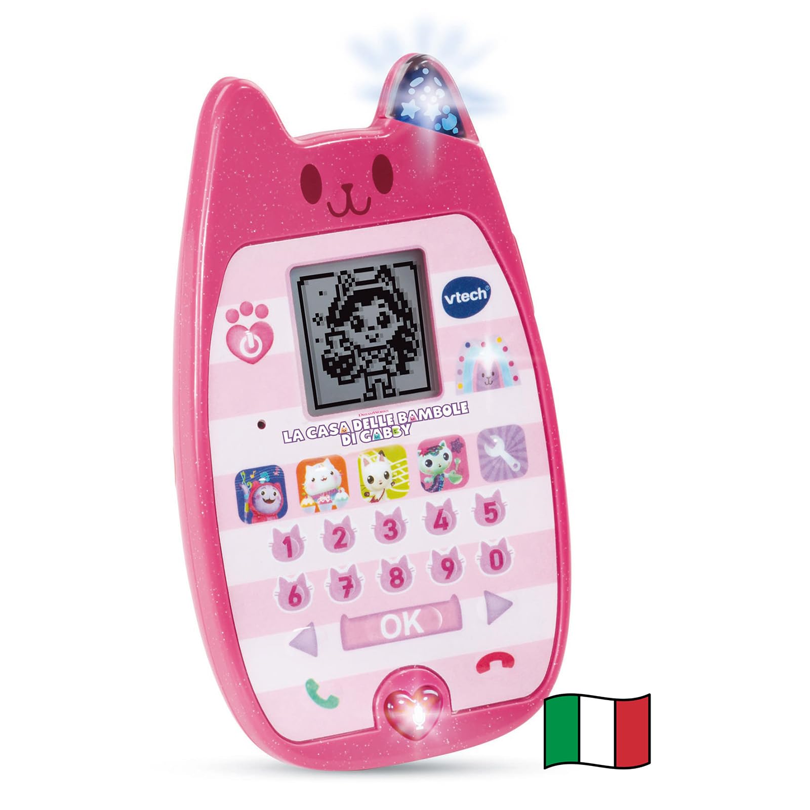 VTech Giocattoli 3-6 anni Il mio meraviglioso telefono di Gabby giocattolo rosa