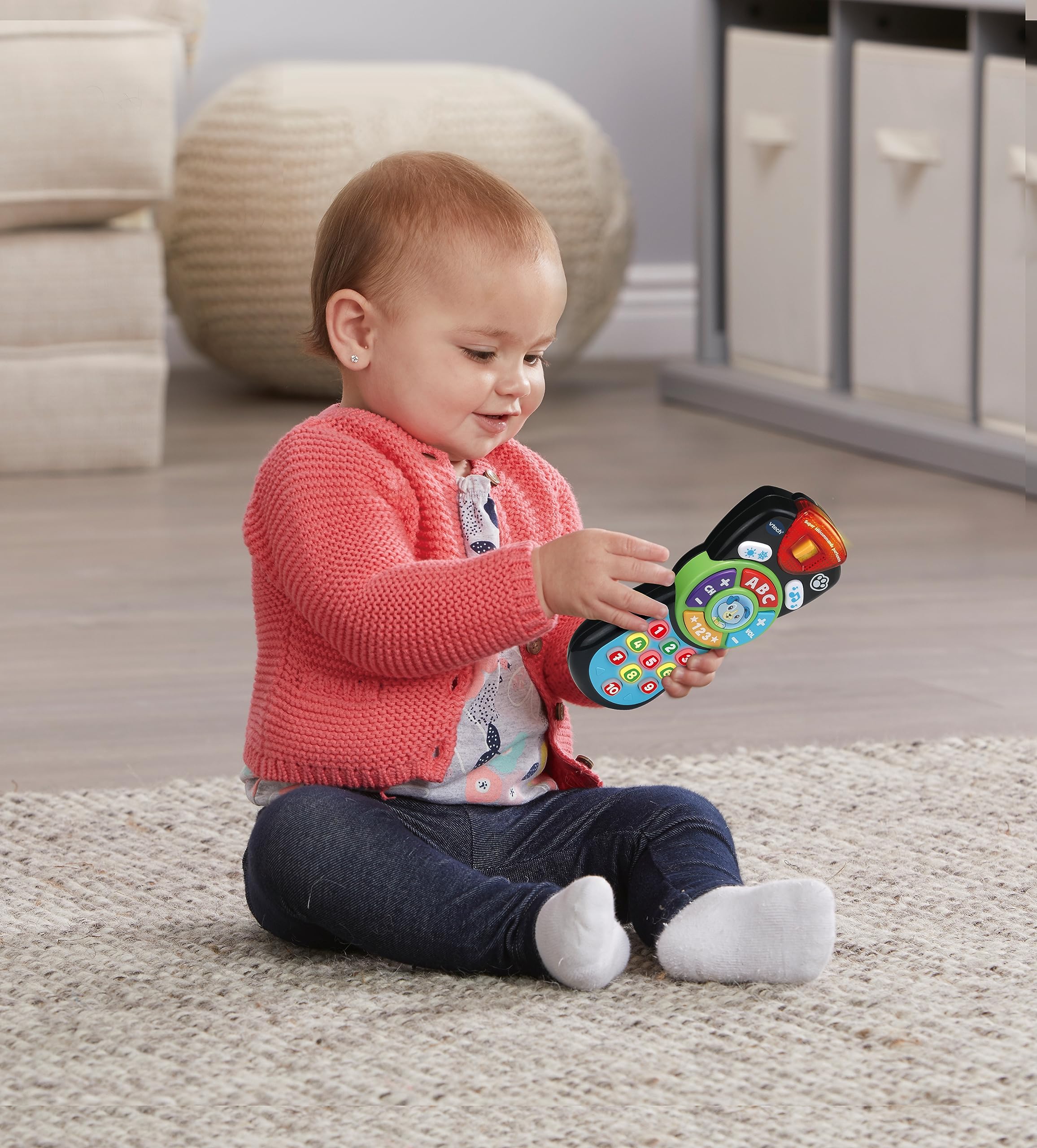 VTech Giocattoli 1-3 anni Super Telecomando parlante interattivo