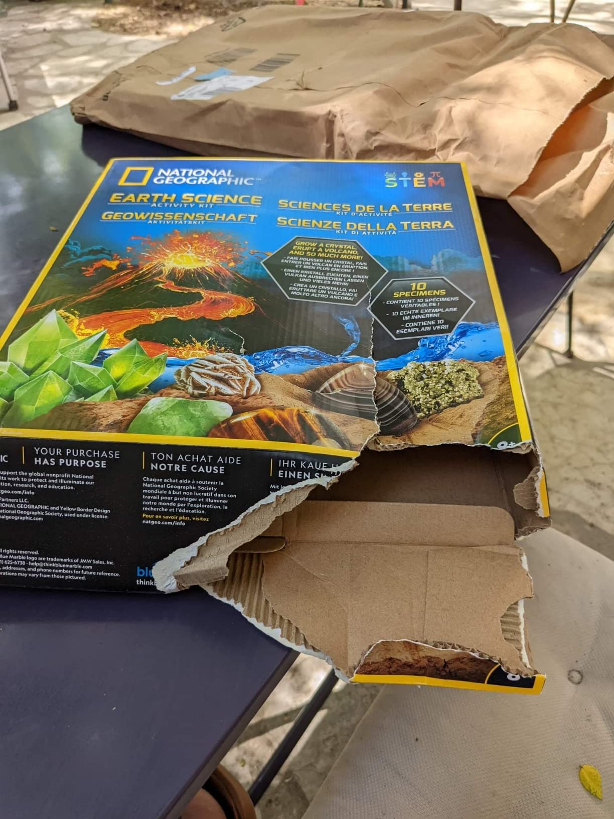 National Geographic Kit scientifici e di scoperta Maxi Kit dell’Esploratore kit scienze della Terra