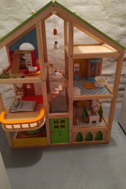 Hape Case delle bambole e accessori E3401 Casa 4 Stagioni casa delle bambole in legno