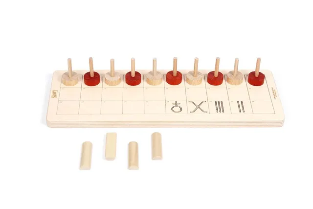 Il Pianeta delle idee Giocare Senet gioco da tavolo in legno