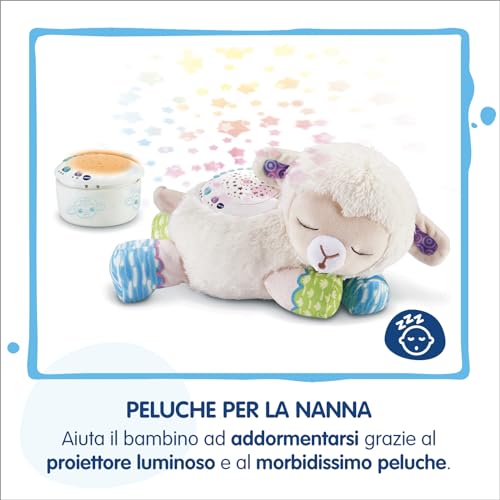 VTech Giocattoli 0-12 mesi Luce, Ninna Nanna Parlante peluche 3 in 1