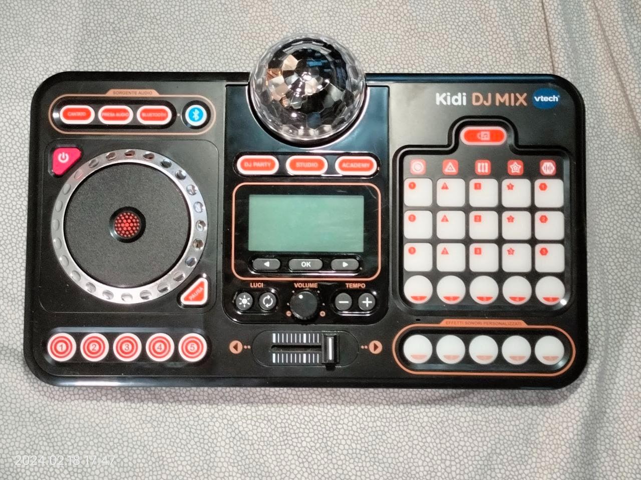 VTech Kidi DJ Mix console DJ per bambini con microfono
