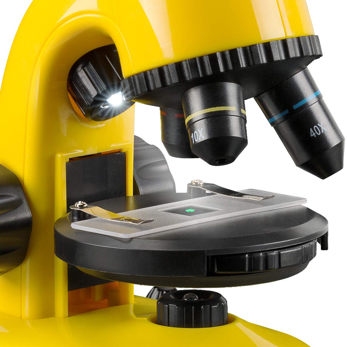 National Geographic Microscopio 40x-800x microscopio con supporto smartphone e accessori