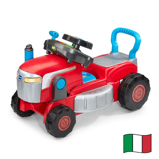 VTech Giocattoli 1-3 anni Super Trattore Tagliaerba 3 in 1 cavalcabile italiano