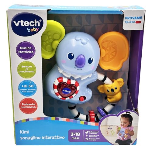 VTech Giocattoli 0-12 mesi Kimi sonaglino interattivo luminoso 3-18 mesi