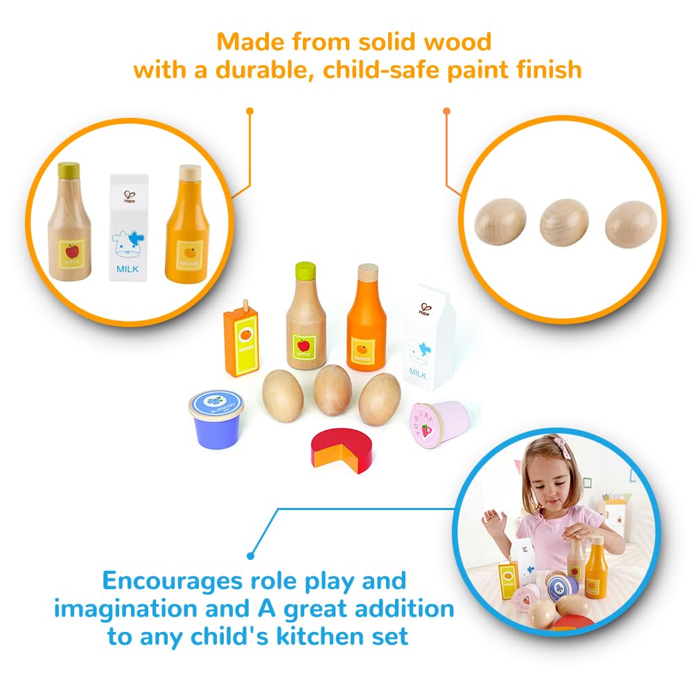 Hape Cucina e accessori E3108 Ingredienti di Base Salutari gioco cucina