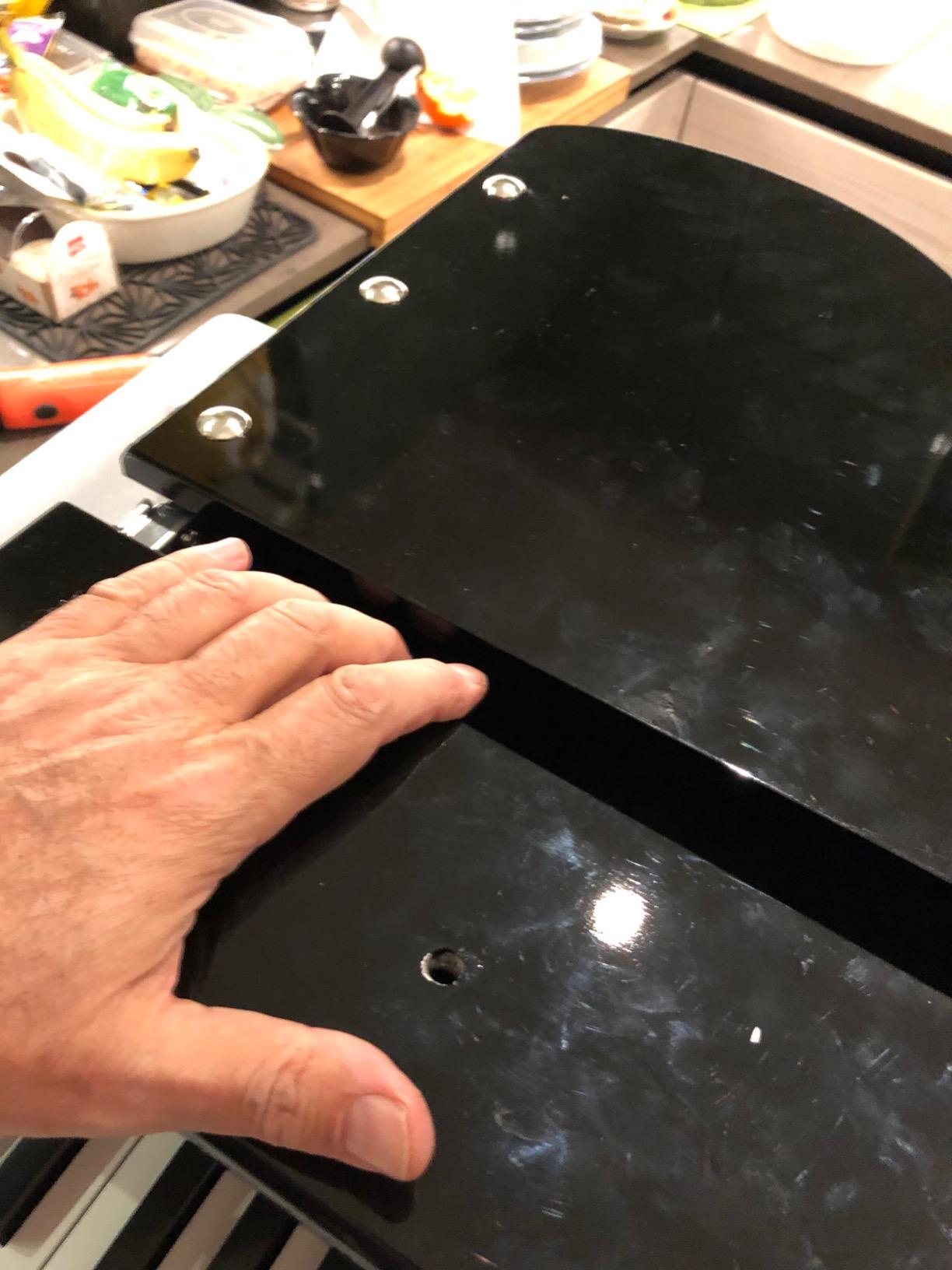 Hape Giochi musicali E0320 Pianoforte a Coda Nero