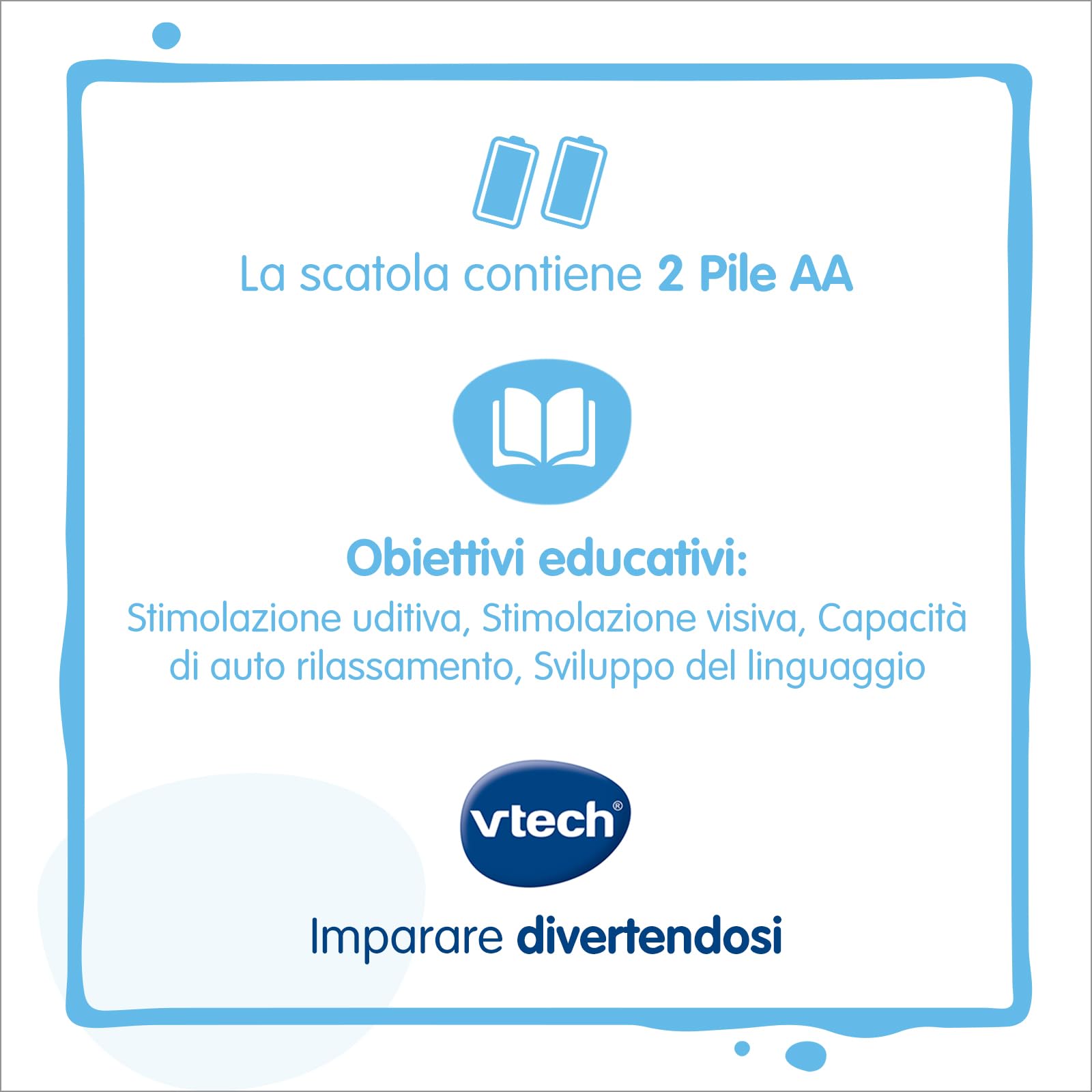 VTech Giocattoli 0-12 mesi Luce, Ninna Nanna Parlante peluche 3 in 1
