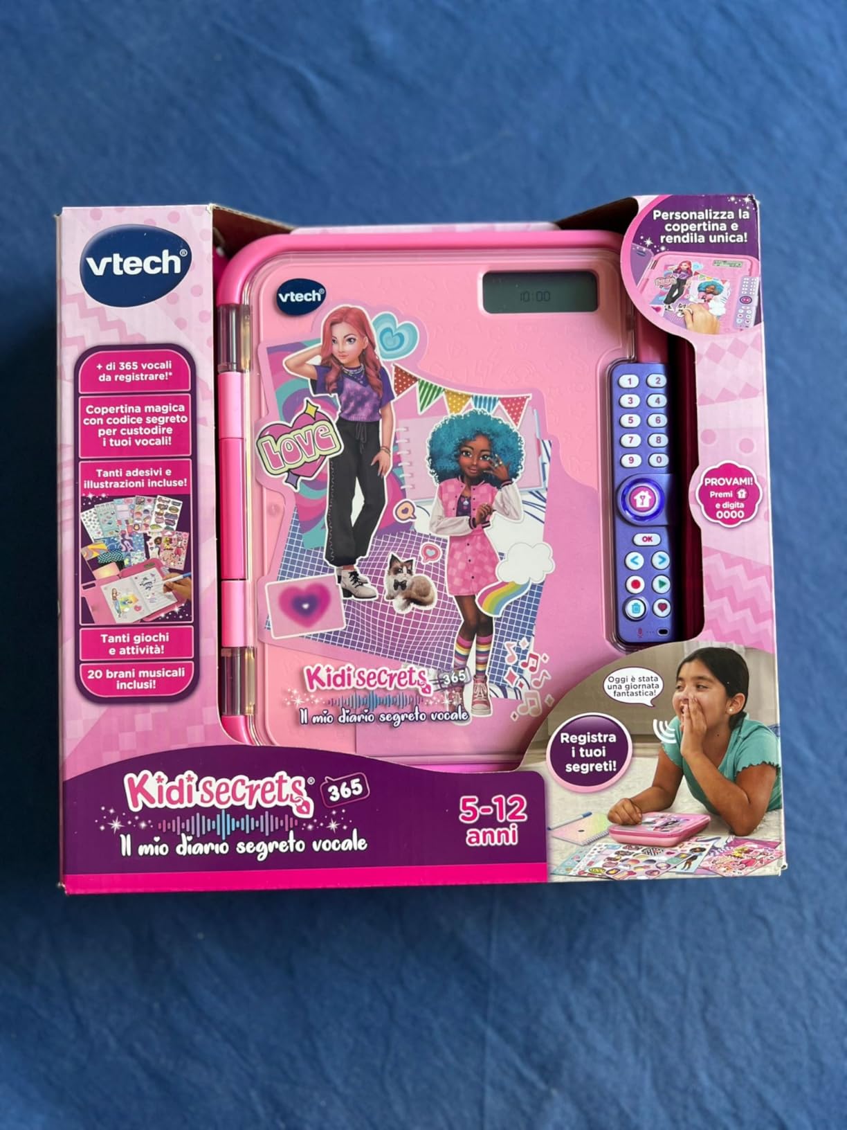 VTech KidiSecrets 365 diario segreto vocale personalizzabile