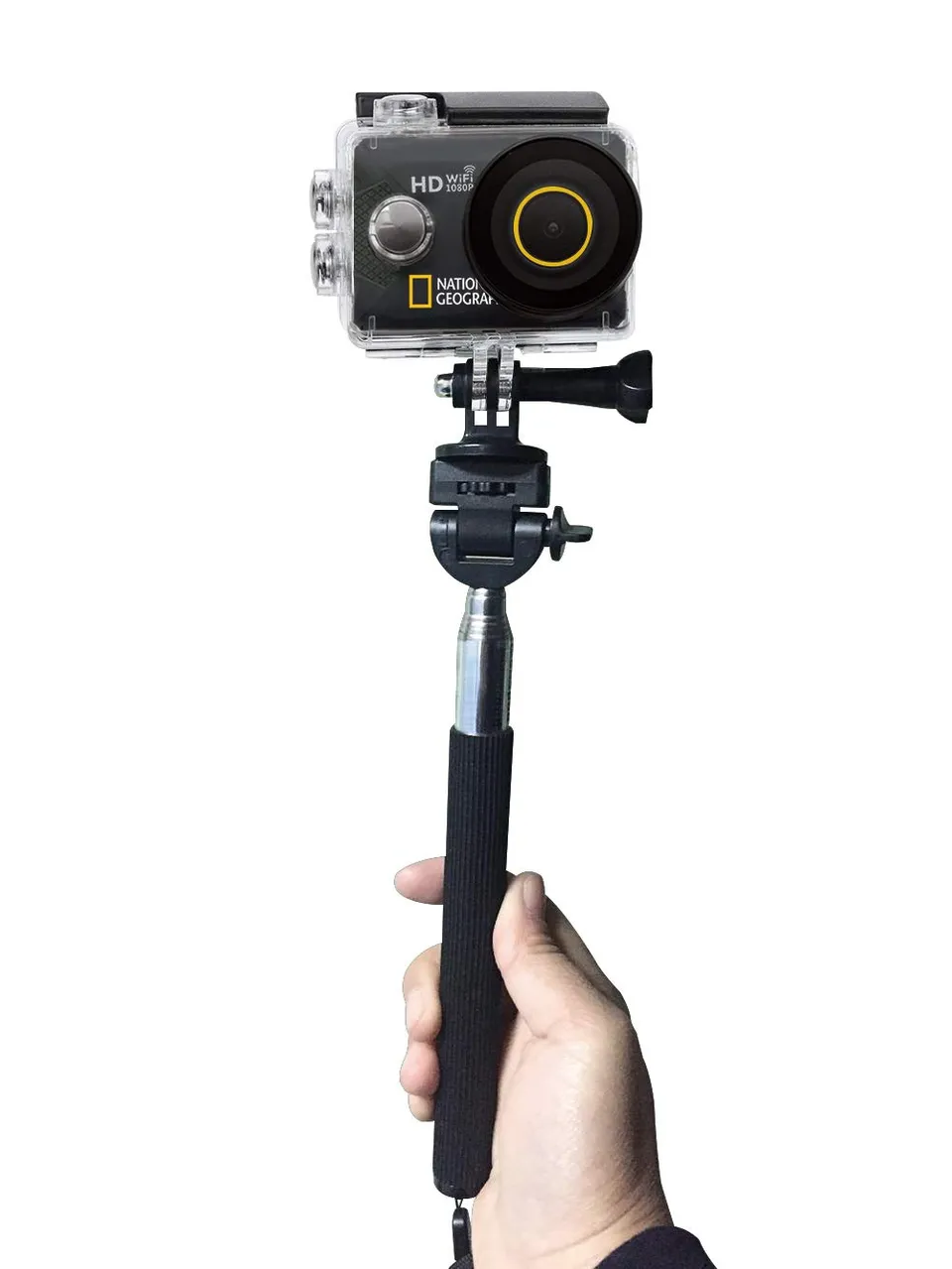 National Geographic Action Cam fotocamera d’azione Full HD Wi-Fi nera 12 MP