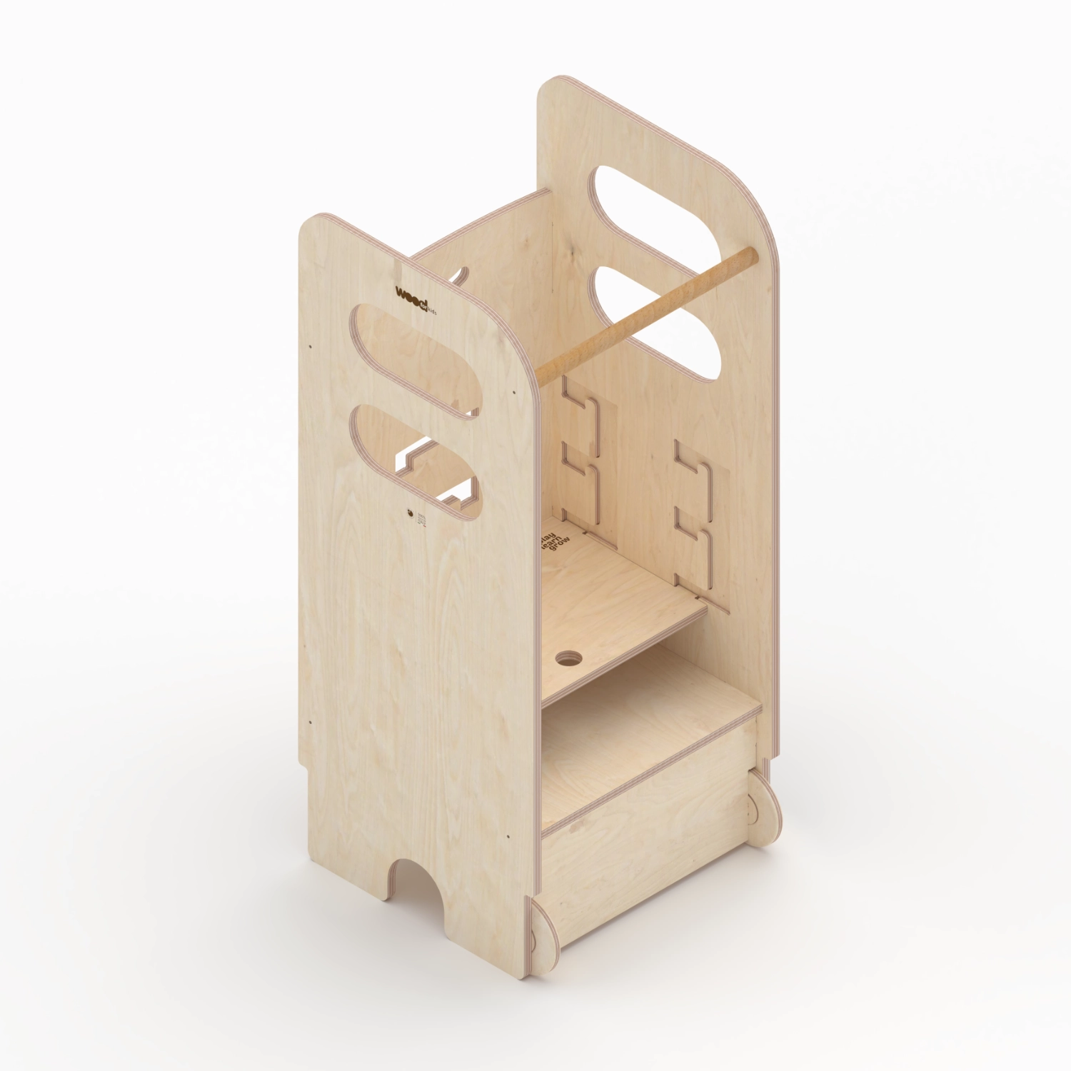 Il Pianeta delle idee Wood for Kids Montessori Torre della crescita Montessori torre in legno