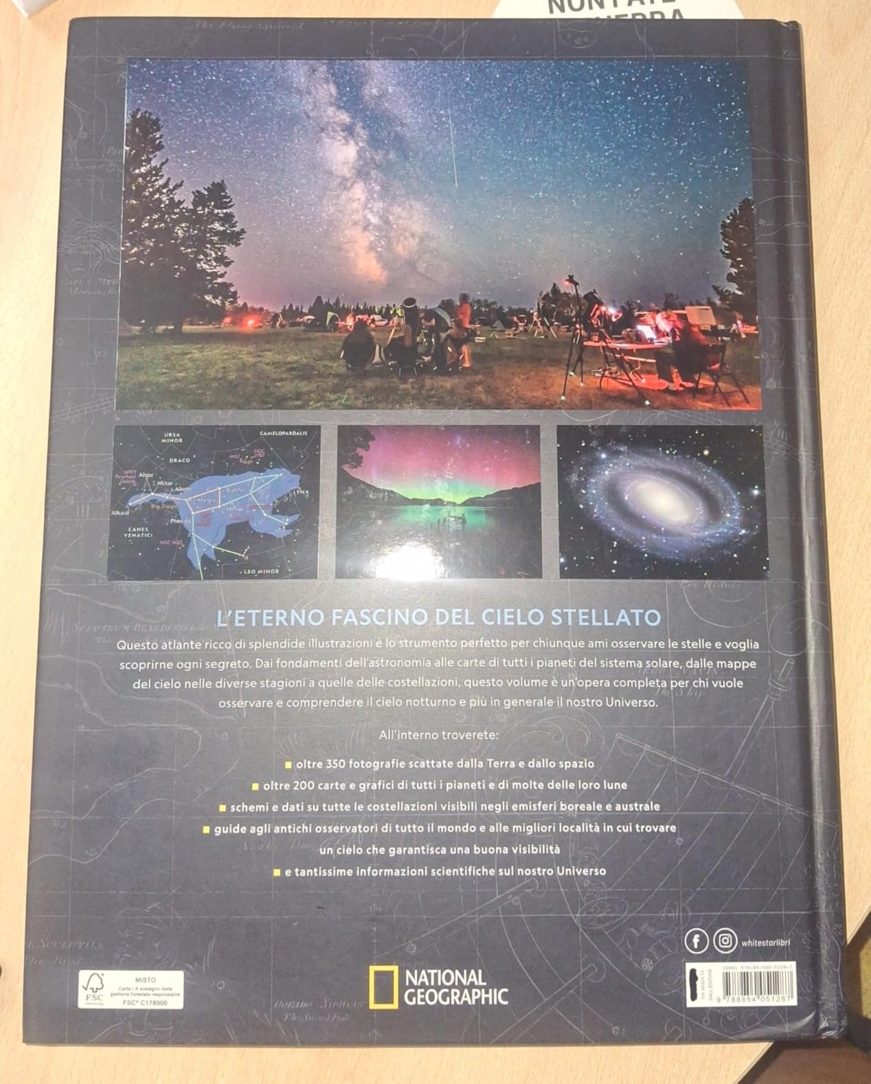 National Geographic – Libri Atlante delle Stelle libro illustrato edizione esclusiva