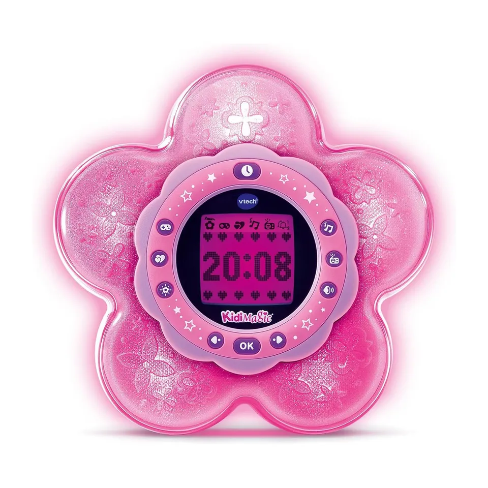 VTech KidiMagic Galaxy Light radiosveglia 9 in 1 con proiezione aurora boreale