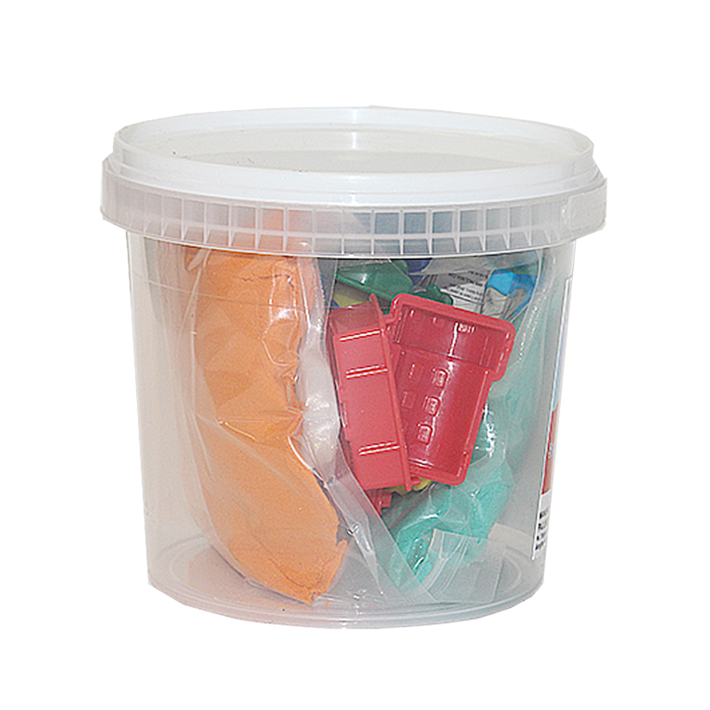 Masterhome Baby Sabbia Magica Cinetica 500 g 2 colori con 10 formine