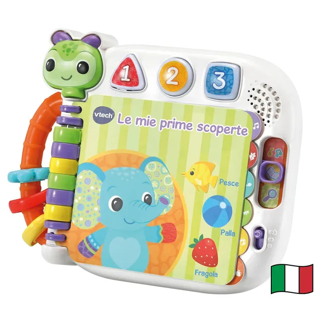 VTech Giocattoli 0-12 mesi Le Mie Prime Scoperte libro interattivo