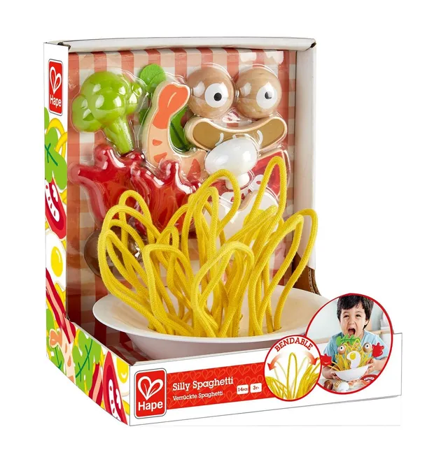 Hape Spaghetti pazzi E3165 gioco di abilità creativo
