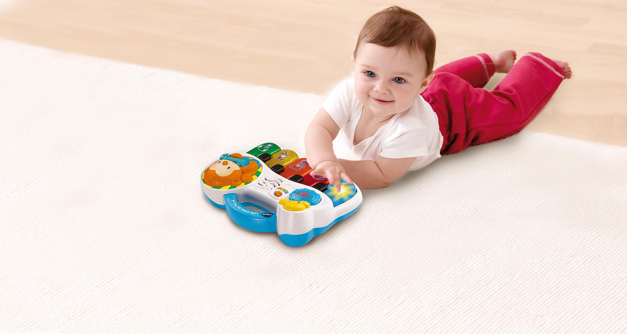 VTech Giocattoli 0-12 mesi Noè Pianola Luminosa pianola bambino italiana