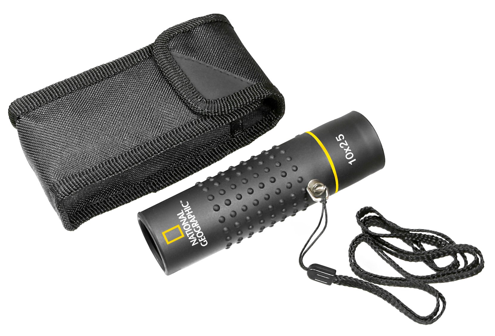 National Geographic Binocoli 9077000 monoculare 10x25 nero ottica rivestita