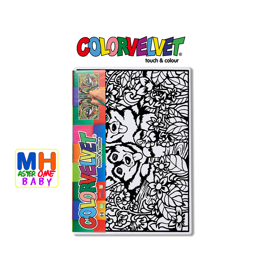Masterhome Baby Colorvelvet Quadri-LARGE quadri da colorare formato grande