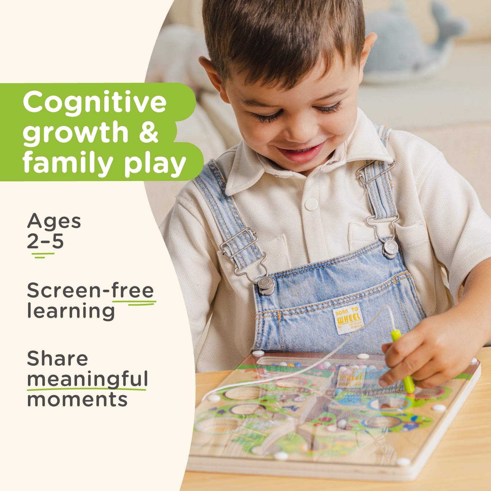 Nene Toys Puzzles & Learning Counting Tree Maze labirinto magnetico