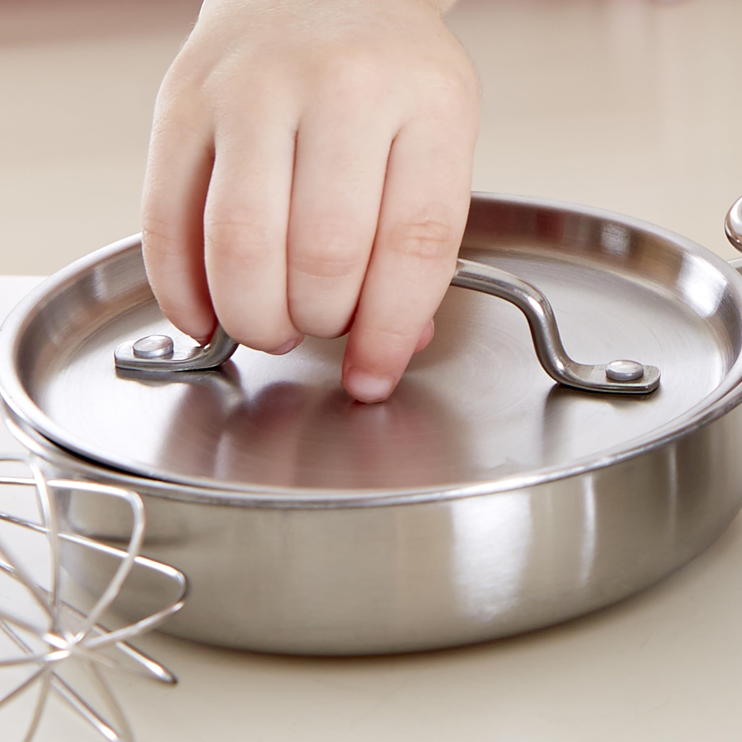 Hape Cucina e accessori Kit cucina 7 pezzi in legno e metallo