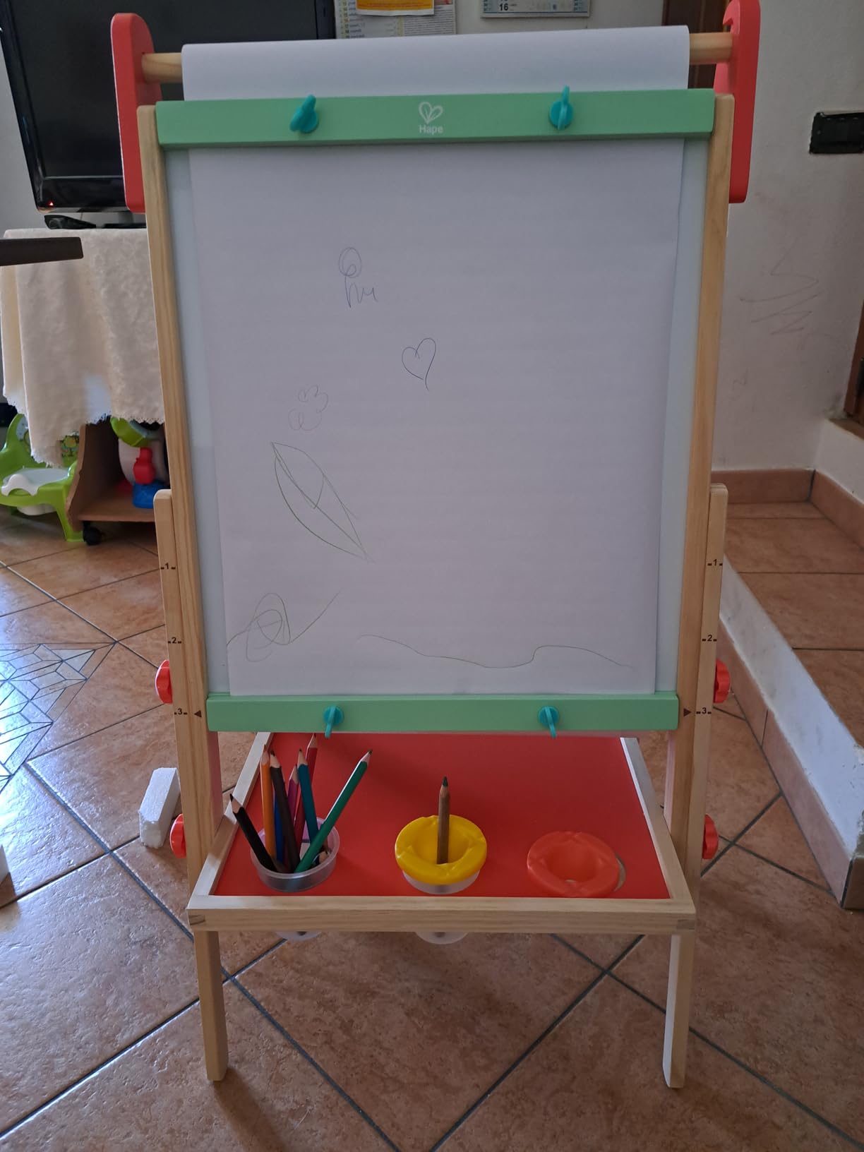 Hape Arte e creatività Lavagna Multiattività lavagna regolabile