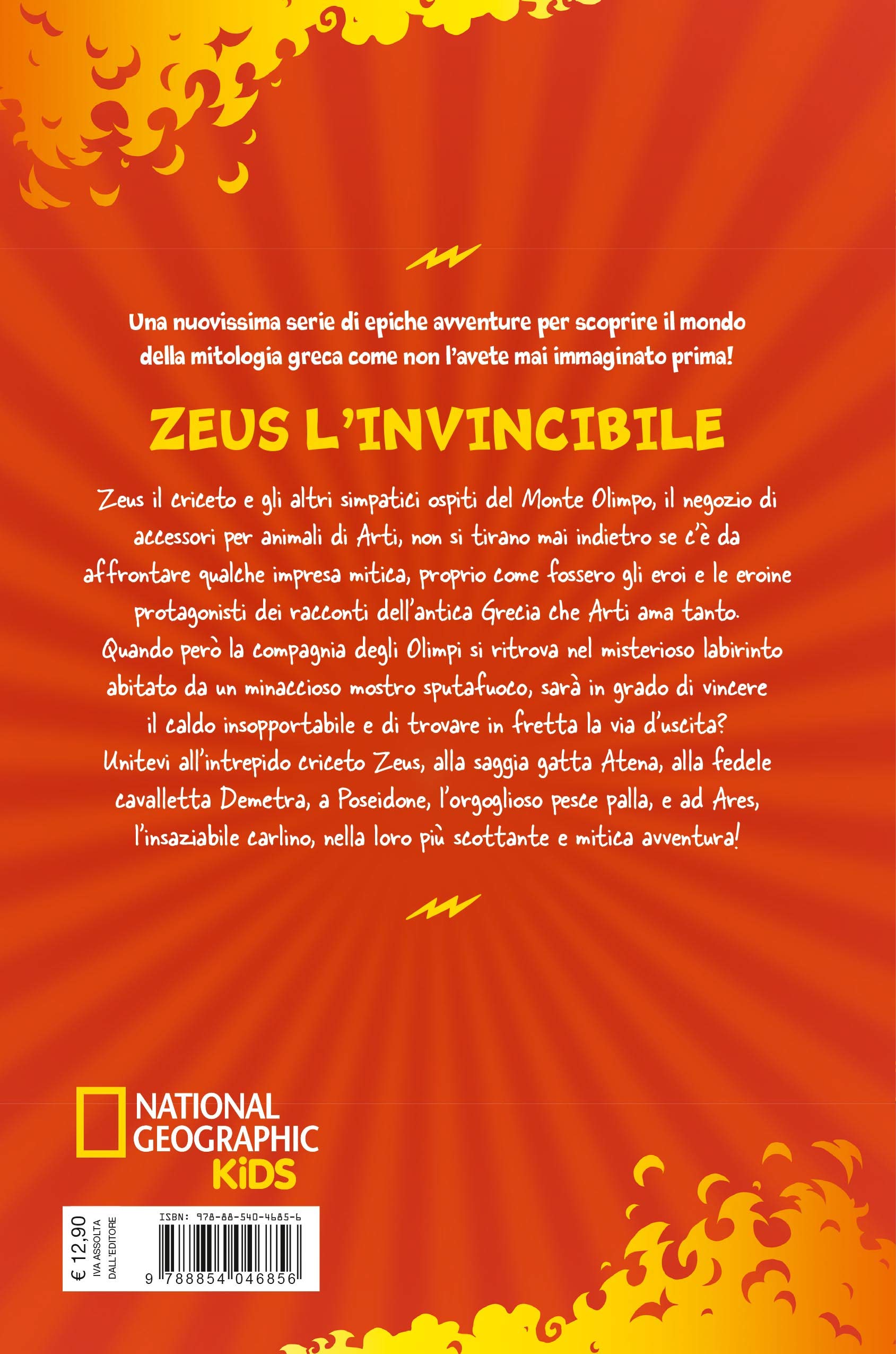 National Geographic Kids – Libri Fuga dal labirinto del minotauro. Zeus l'invincibile libro