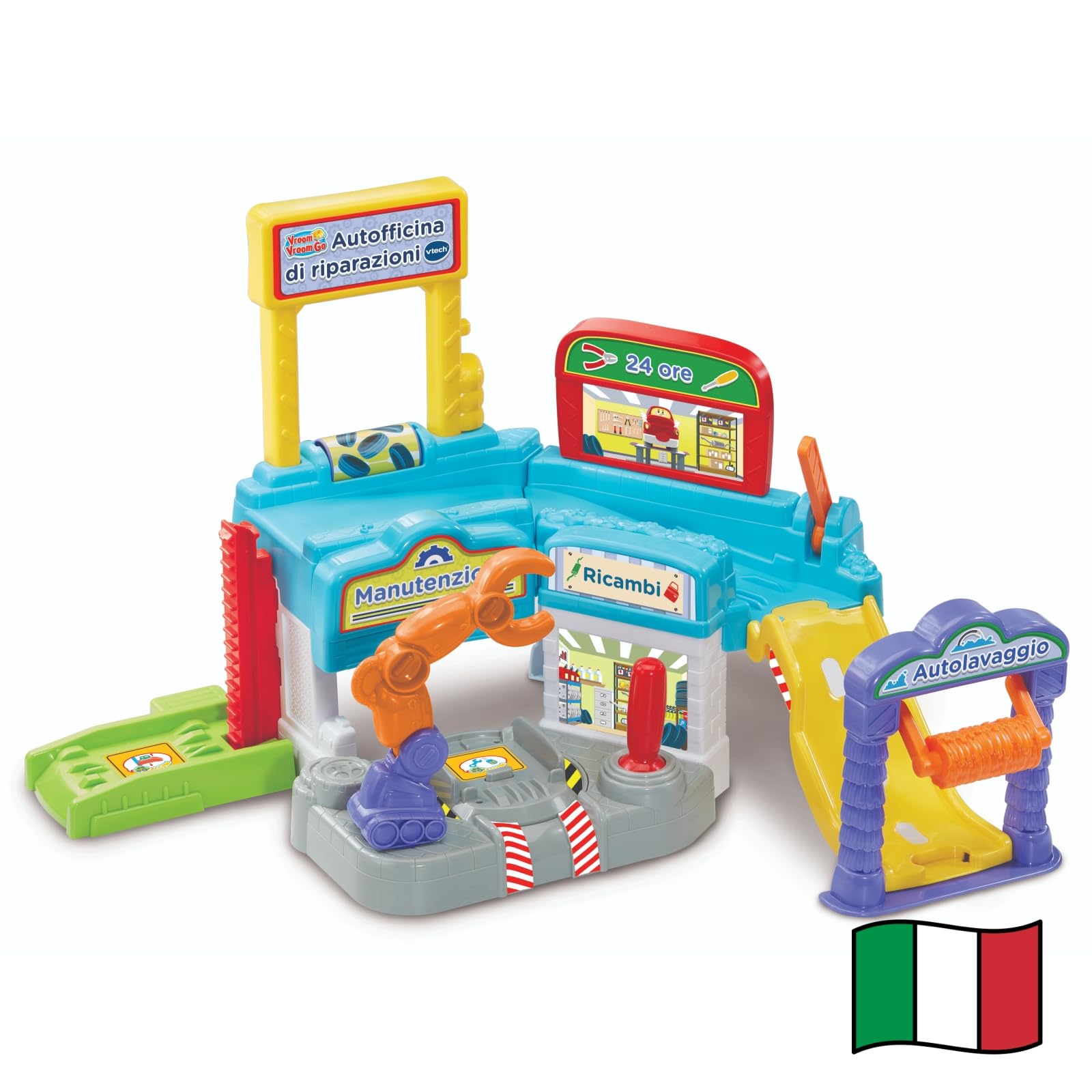 VTech Vroom Vroom Go Autofficina di Riparazioni pista garage