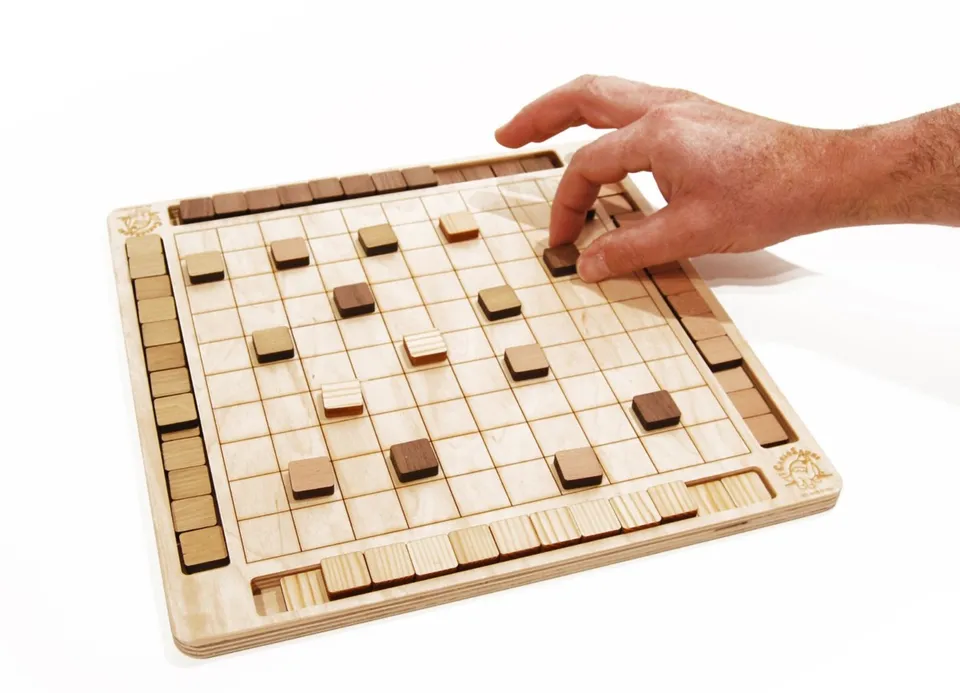 Il Pianeta delle idee I CarloSauri Magna Quadratum gioco di strategia in legno 29×29 cm