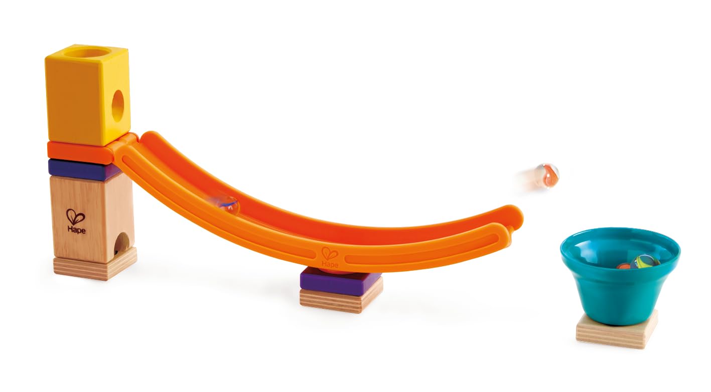 Hape Quadrilla Mega Trampolino espansione pista di biglie
