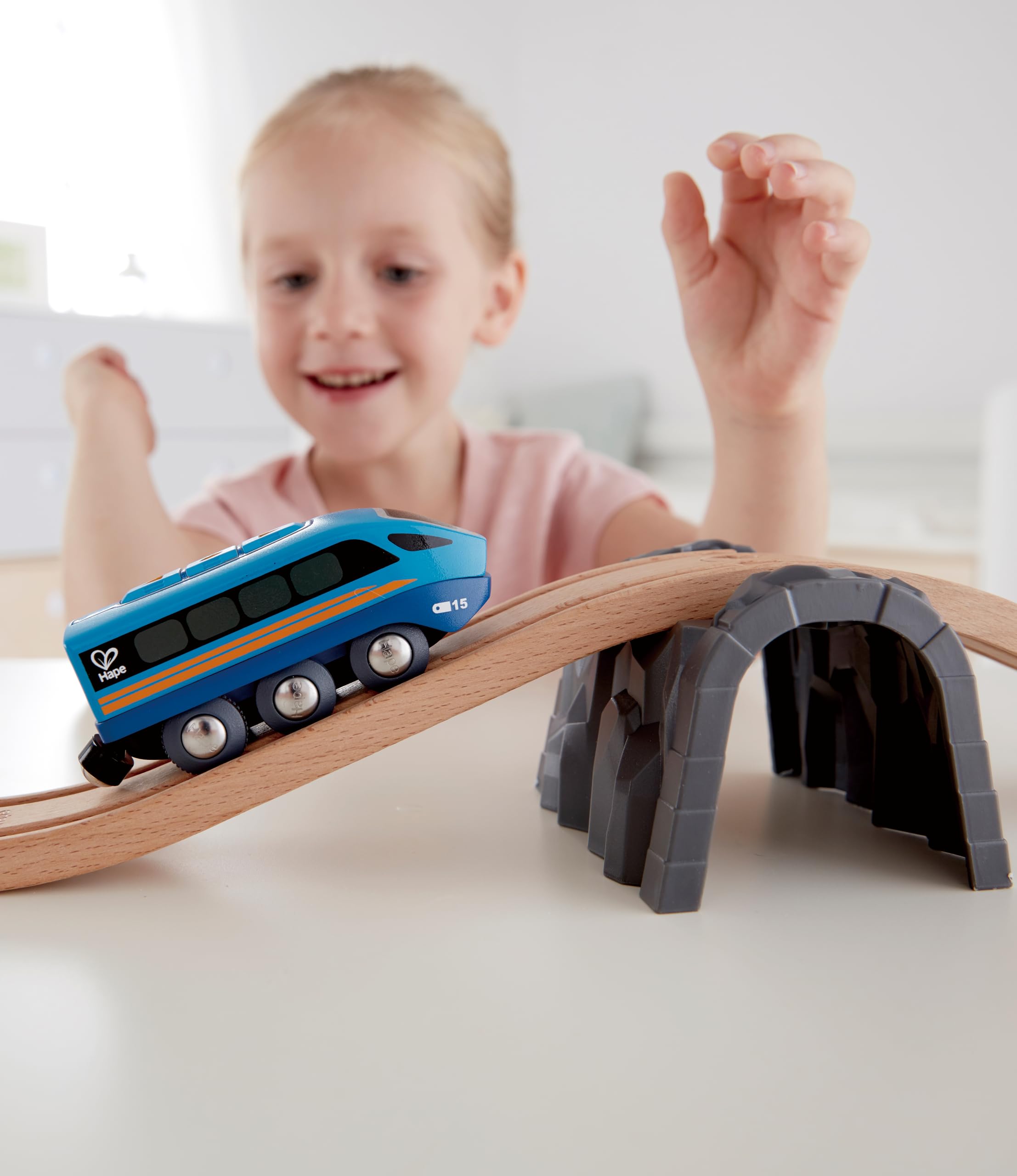 Hape Treno con controllo remoto trenino giocattolo APP USB dai 3 anni