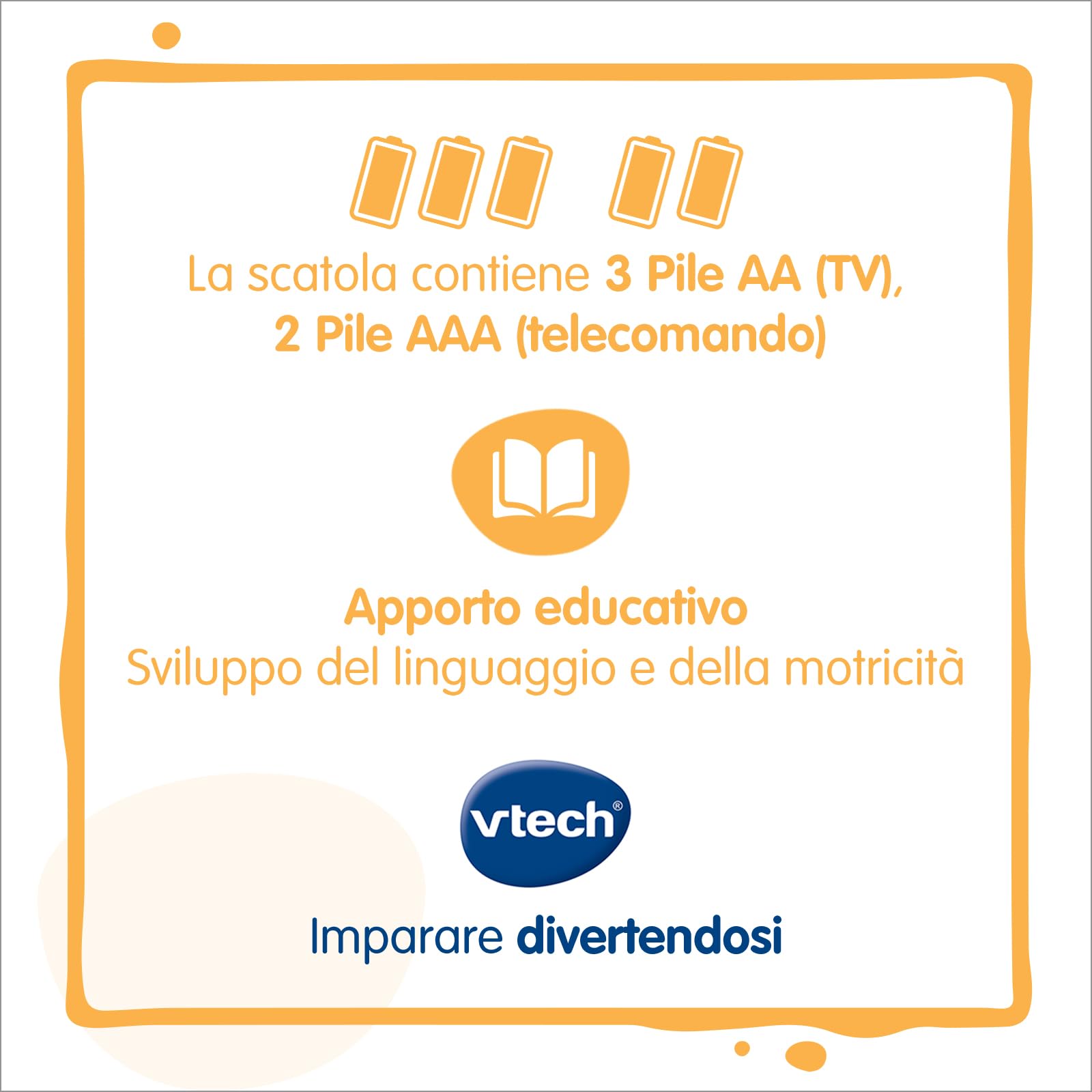 V-Tech Giocattoli 1-3 anni La Mia Prima Smart TV 12-36 mesi