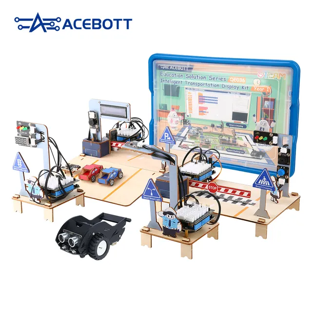 ACEBOTT Education Solution Series QE036 kit trasporti intelligenti display