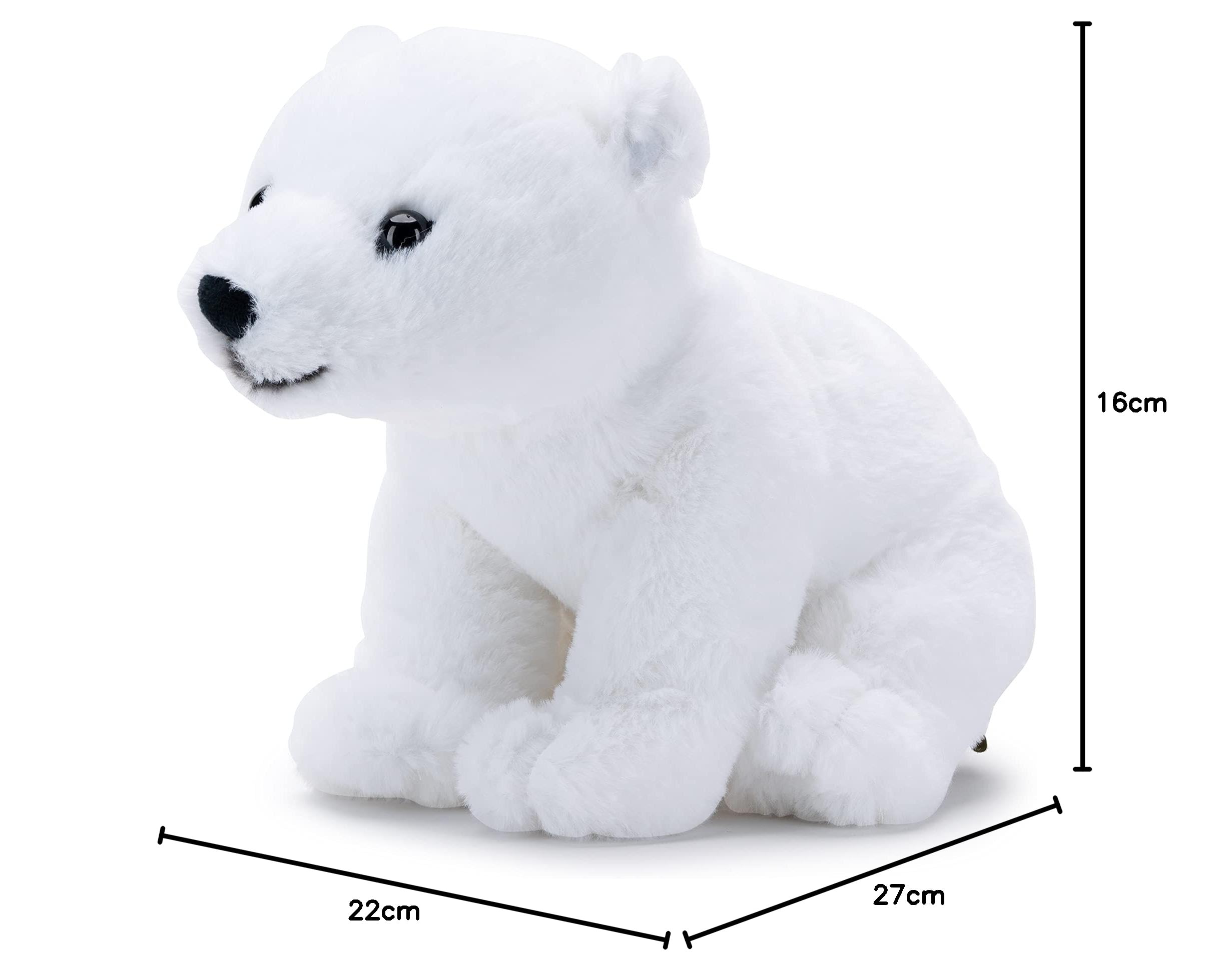 National Geographic Peluche e figurine Orso polare 25 cm riciclato