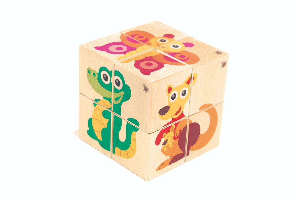 Il Pianeta delle idee Giocare Cubotto – Puzzle 3D in legno