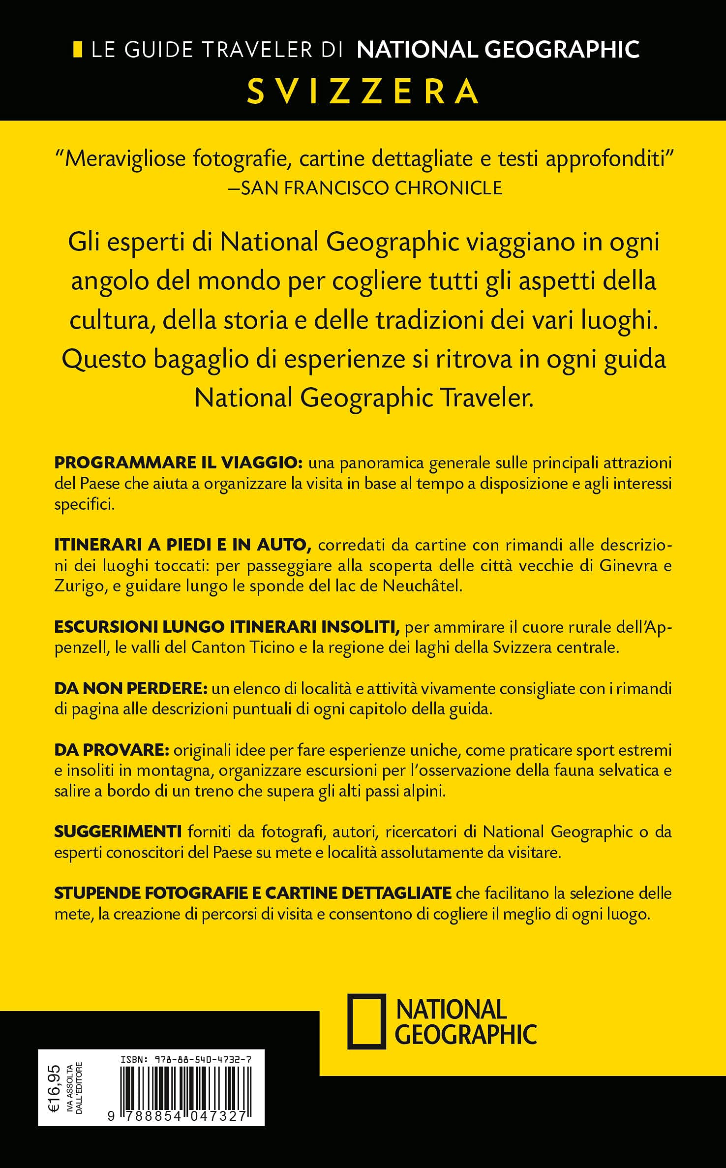 National Geographic Le Guide Traveler di National Geographic Svizzera guida turistica