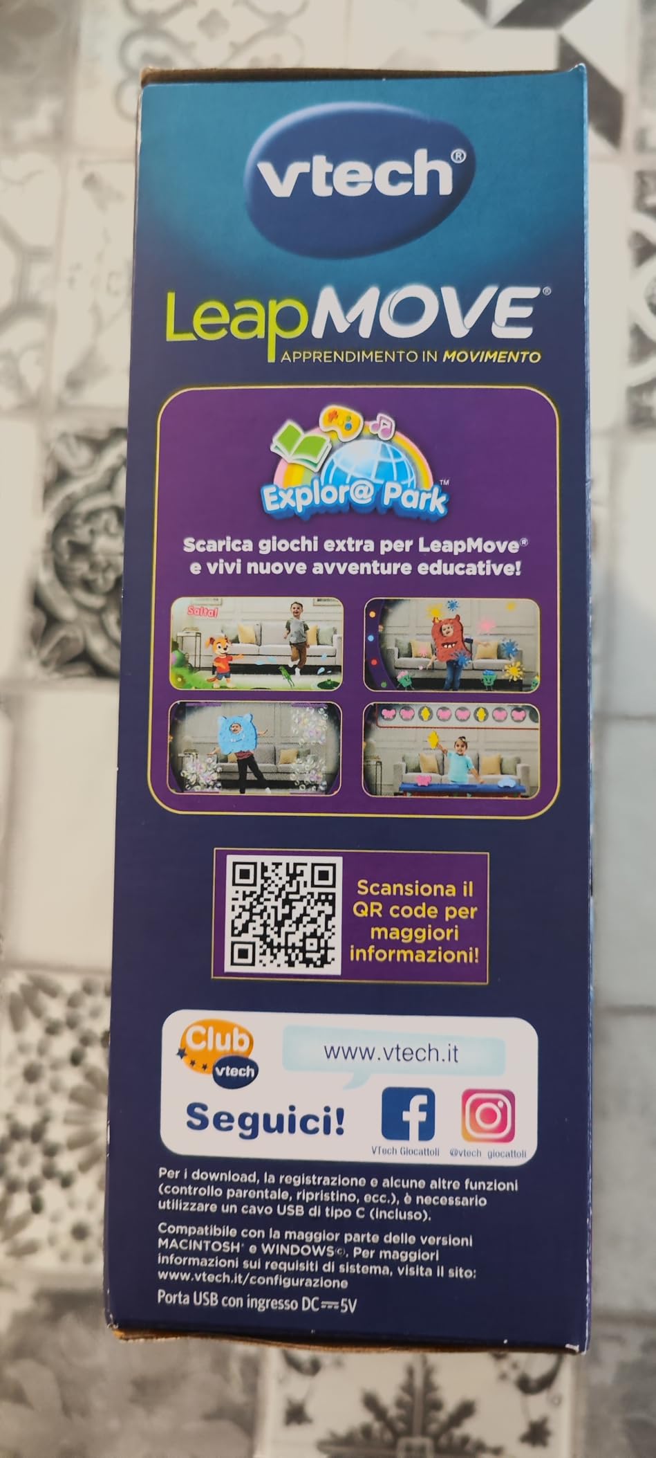 VTech Giocattoli 6 anni e + LeapMove Console TV interattiva senza controller
