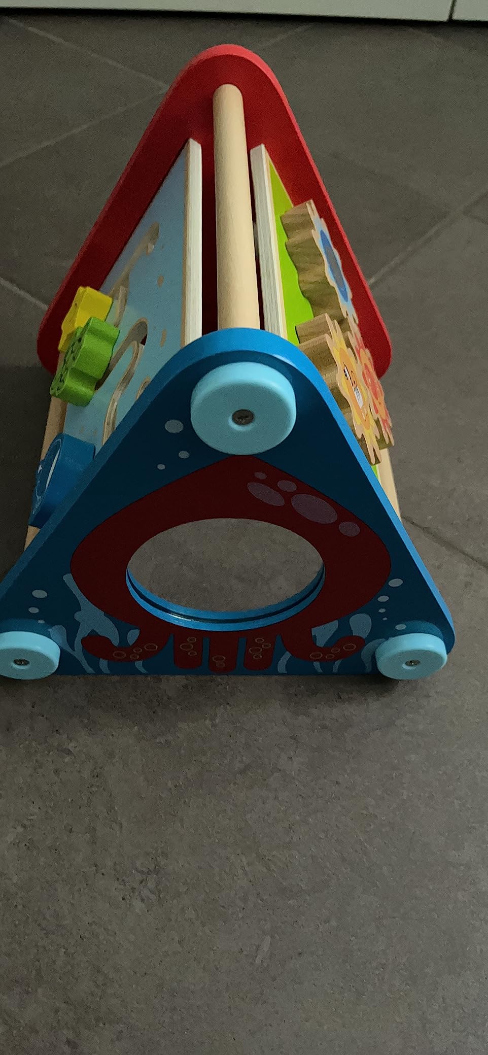 Hape E0434 triangolo multiattività portatile 5 in 1