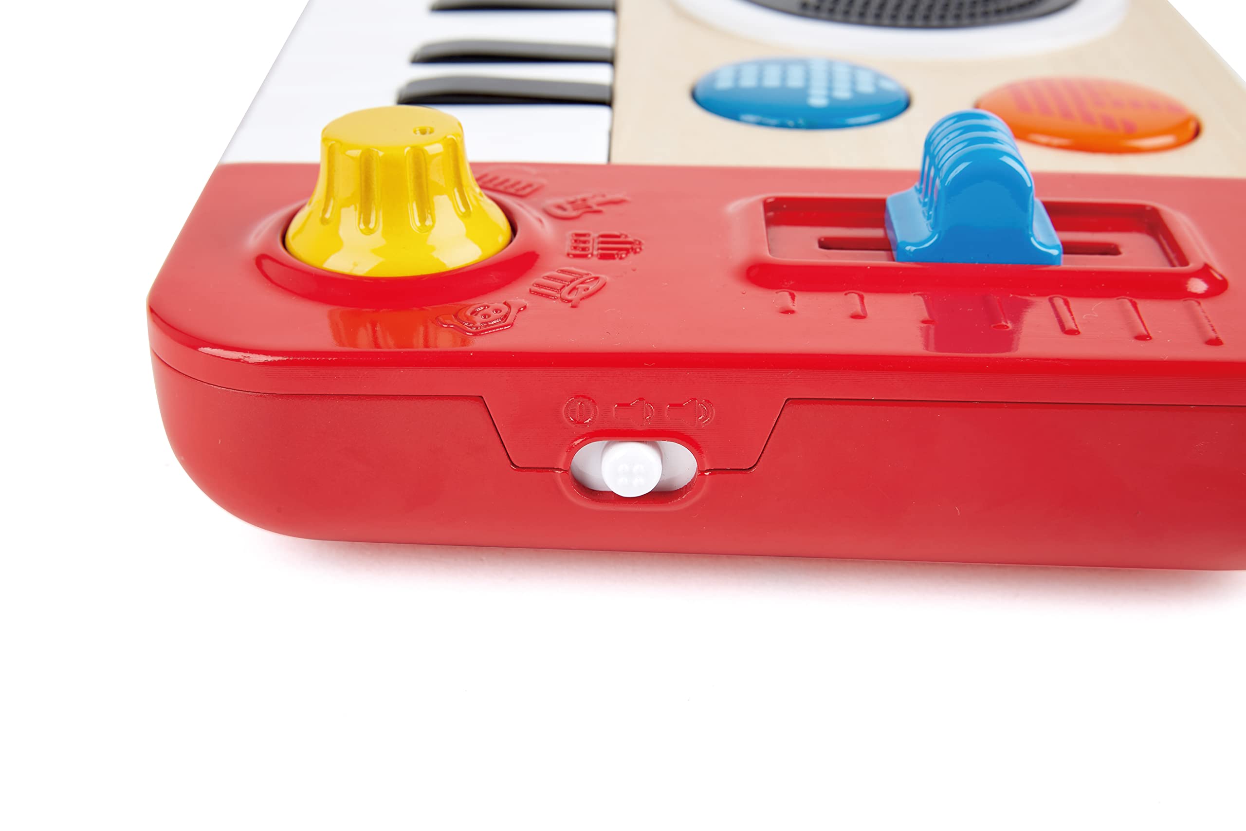 Hape Giochi musicali Studio DJ Mix & Spin giocattolo musicale con luci