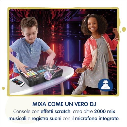 VTech Kidi DJ Mix console DJ per bambini con microfono