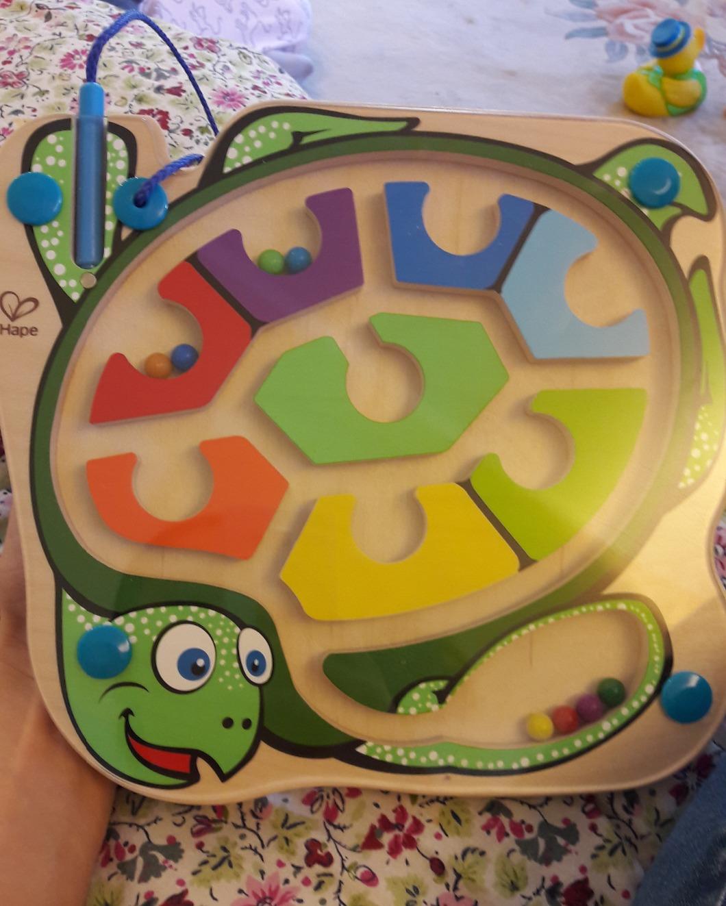 Hape Puzzle E1705 Labirinto magnetico tartaruga