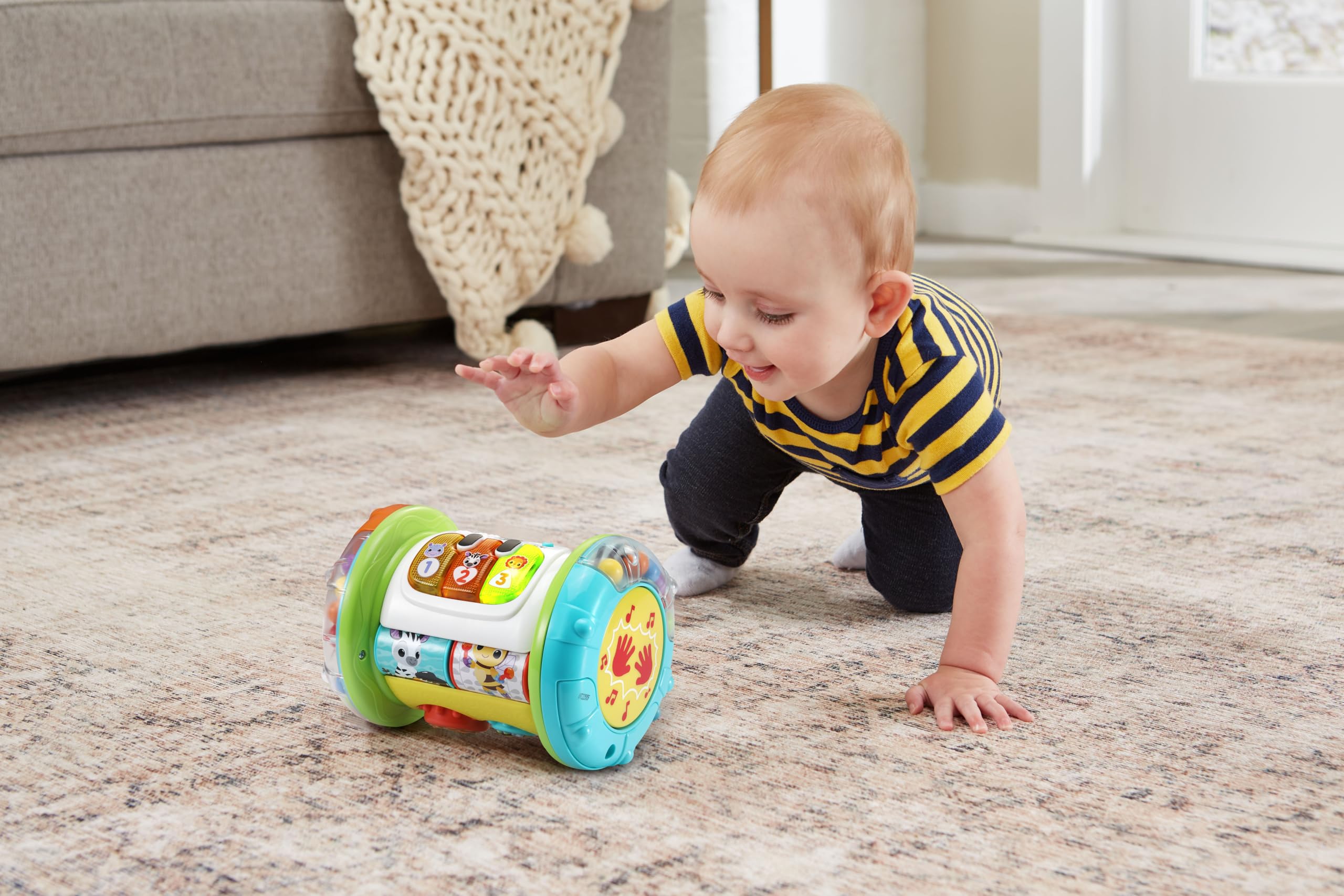 VTech Giocattoli 1-3 anni Rullo Tam Tam 3 in 1 rullo musicale