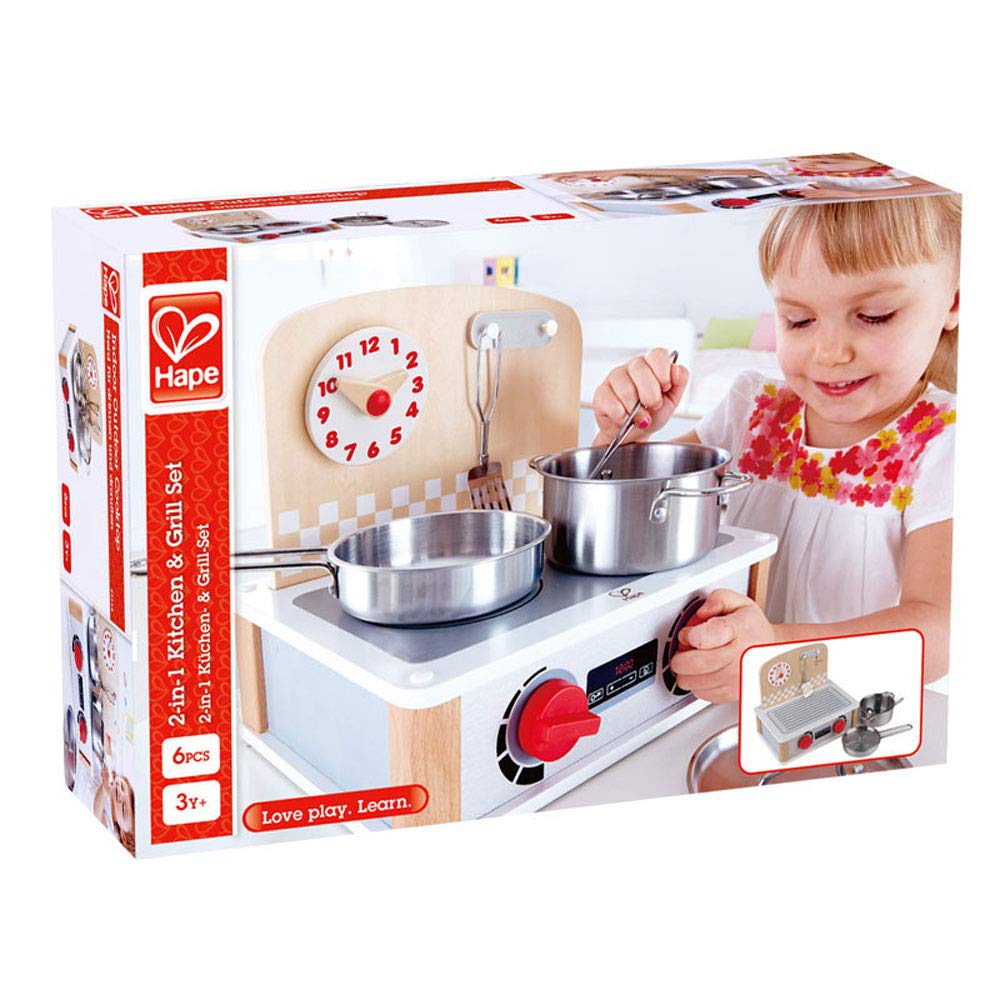 HAPE Cucina e accessori E3134 cucinetta portatile in legno